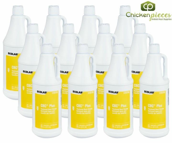 Ecolab Cleaner Bowl CBC Plus 946ML/2 LBS (12/Case) Rust & Lime Remover