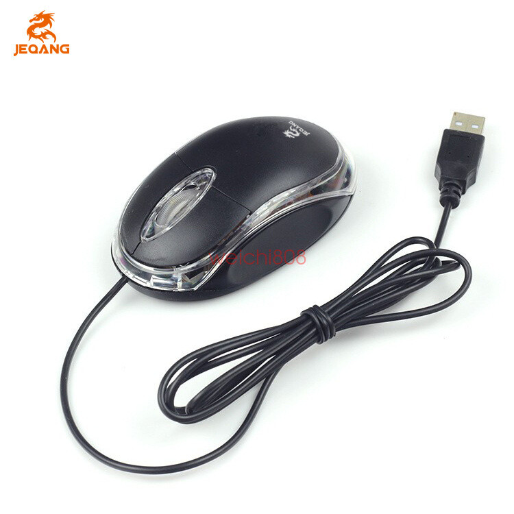 USB 2.0 Optical Wired Scroll Wheel Mouse Mice for PC Laptop Notebook Desktop
