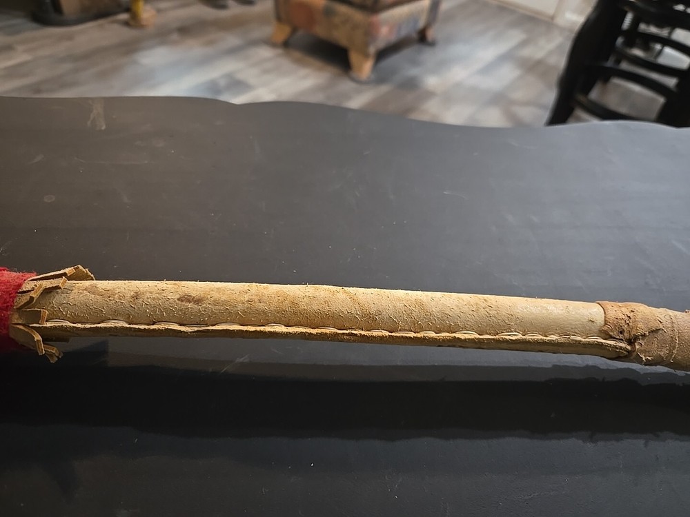 Ceremonial Tomahawk With Rock