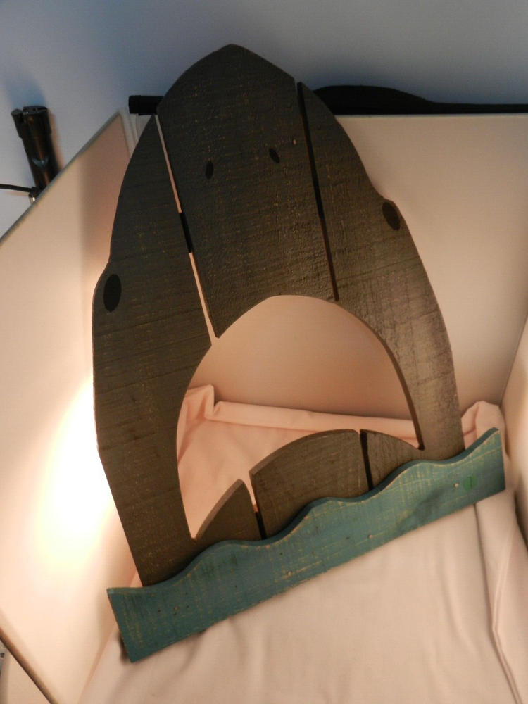 SHARK WALL HANGING 20" X 18"