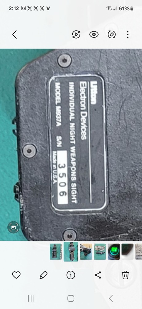 BRITISH KITE NIGHT VISION SCOPE GEN 3