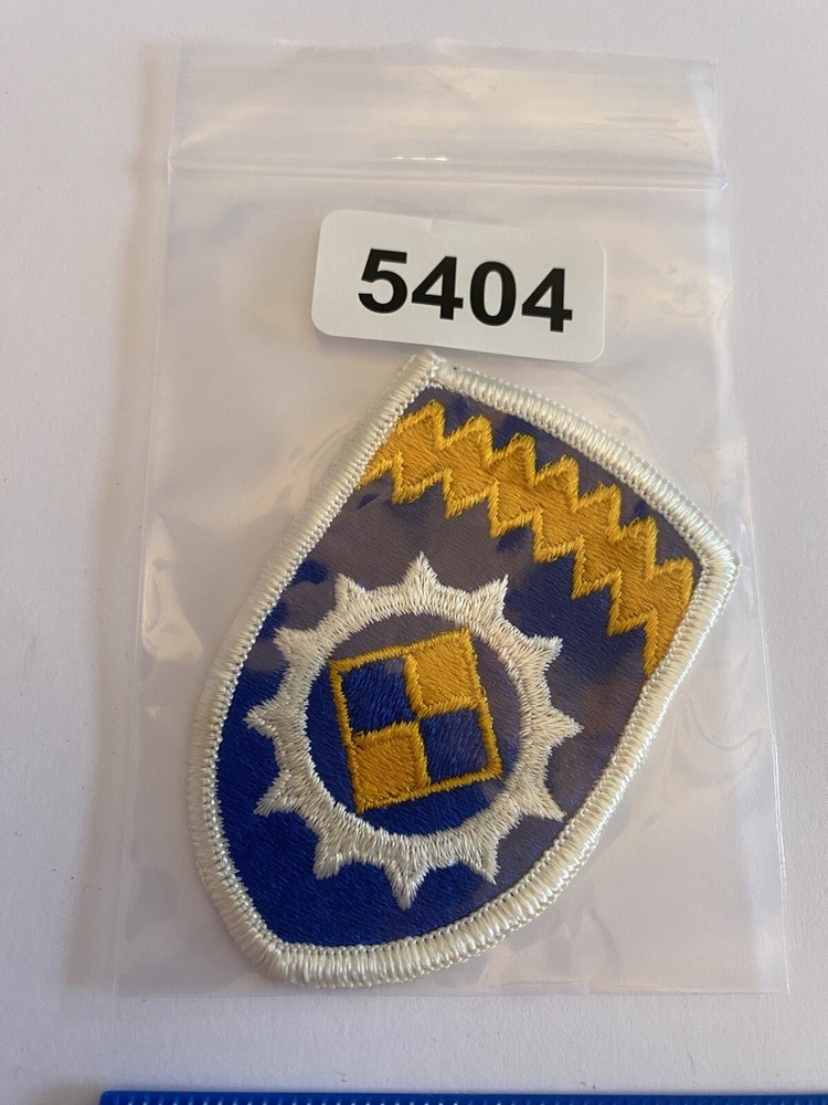 US Army Alaska Support Command Patch Full Color Patch INV5404