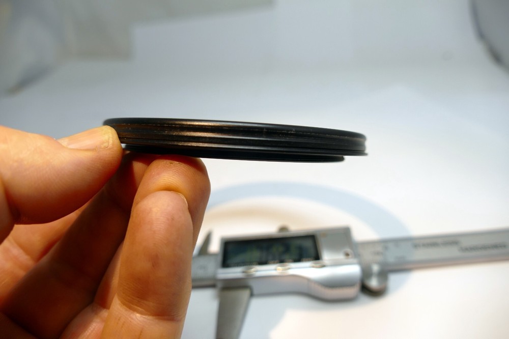 77mm Ring Metal adapter threaded for ring light or adapter macro