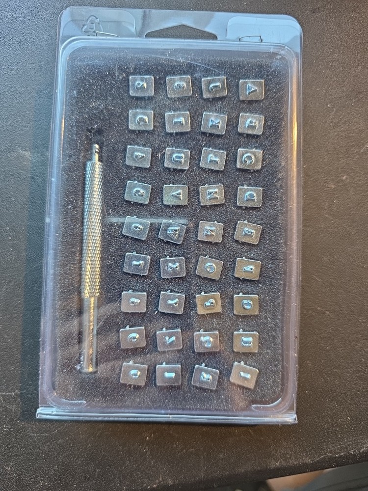 leather stamp sets lot