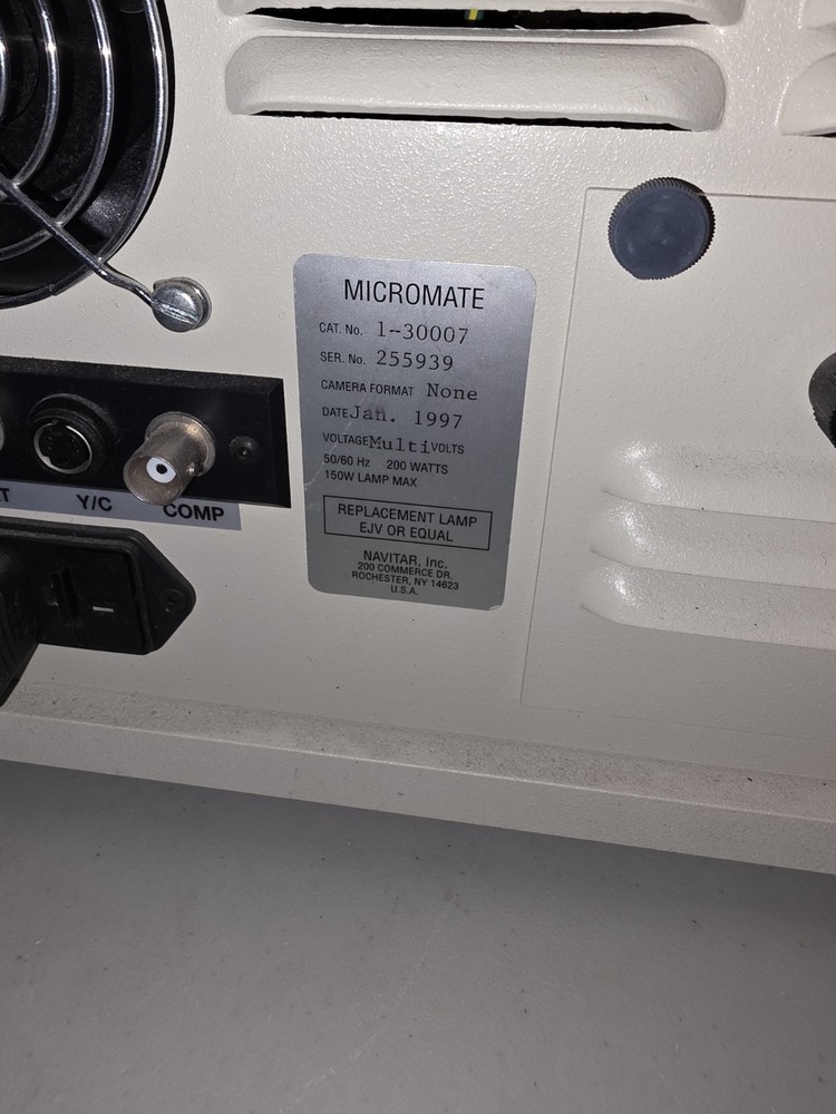 NAVITAR MICROMATE 1-30007 MICROSCOPE