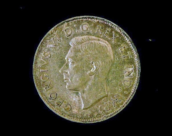 1939 CANADA HALF DOLLAR KM#36 -80% SILVER #EB10320