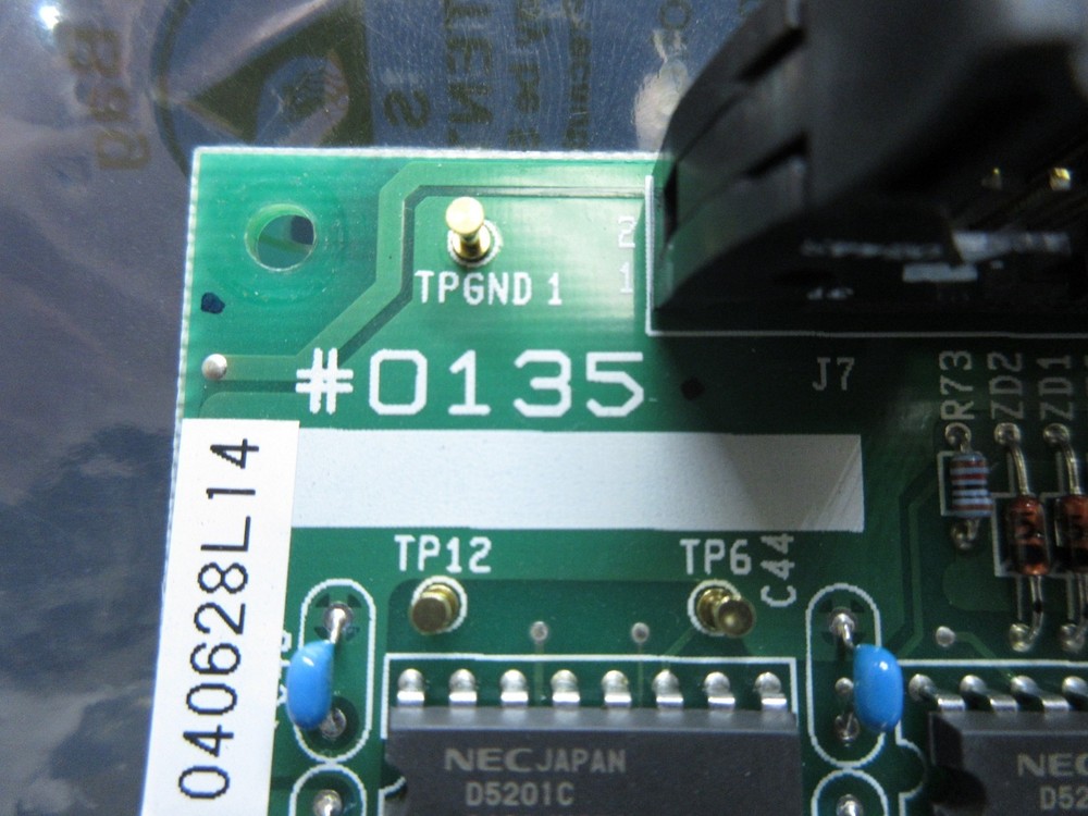Omron #0135 Interface Board PCB Used Working