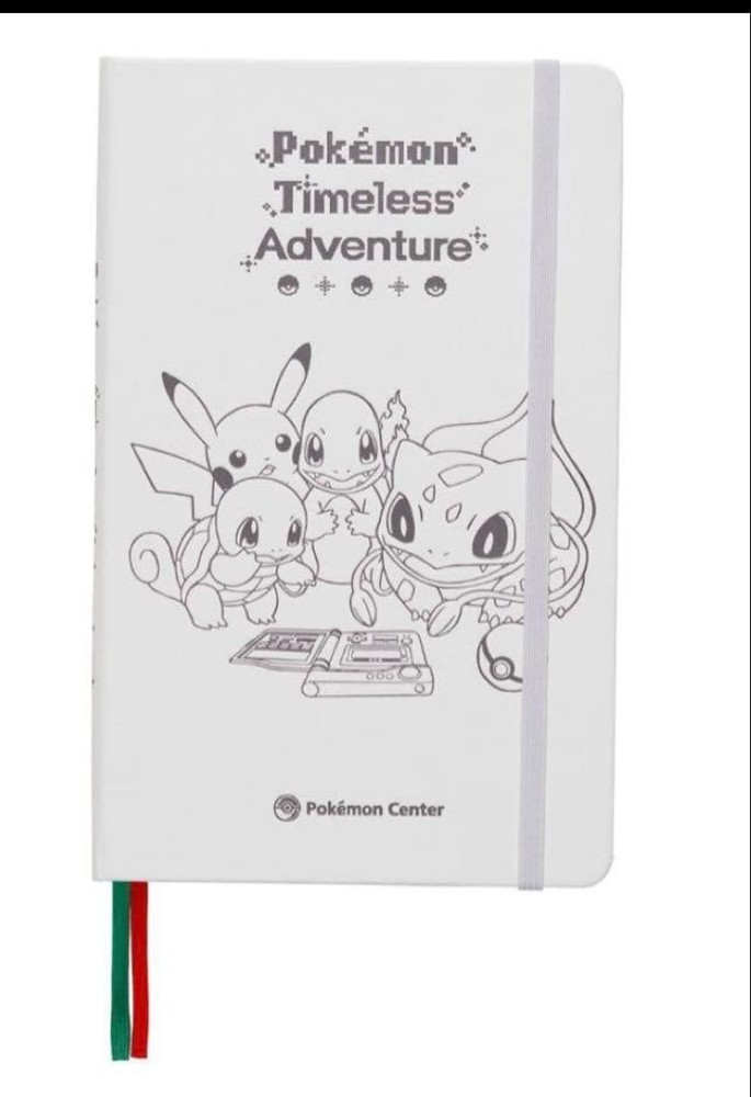 Pokemon Timeless Adventure Note 30th Anniversary