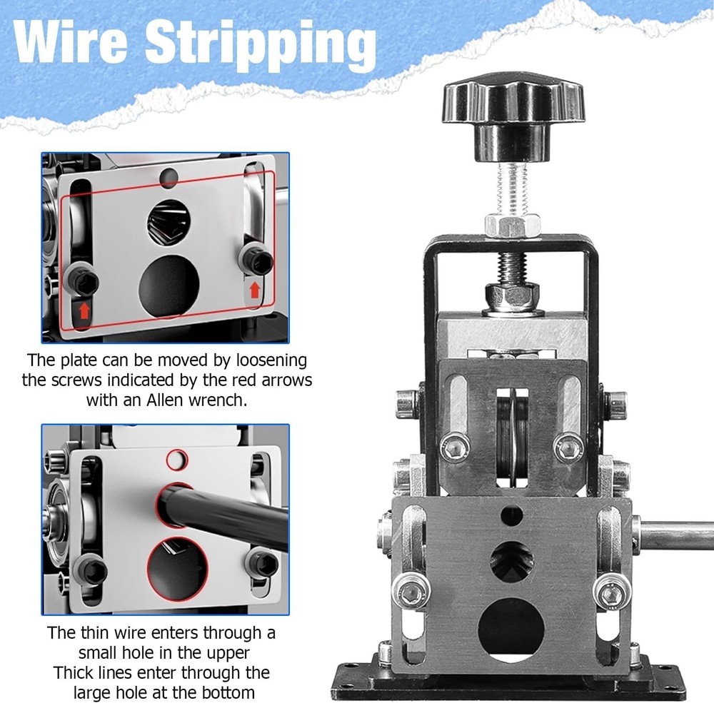 Automatic Machine, Pelador de Cable Electrico, Drill Powered, Wire Stripper M...