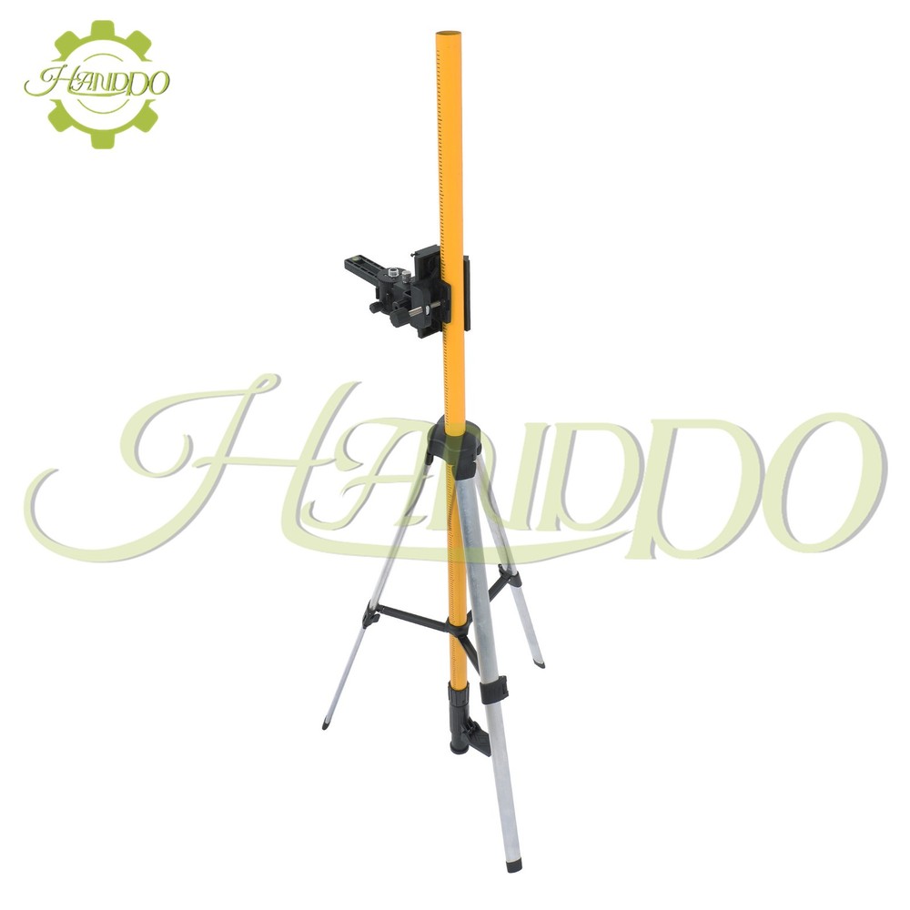 Max 4.2M/13.8FT Height Laser Level Pole Mount Telescopic Pole for Laser Level