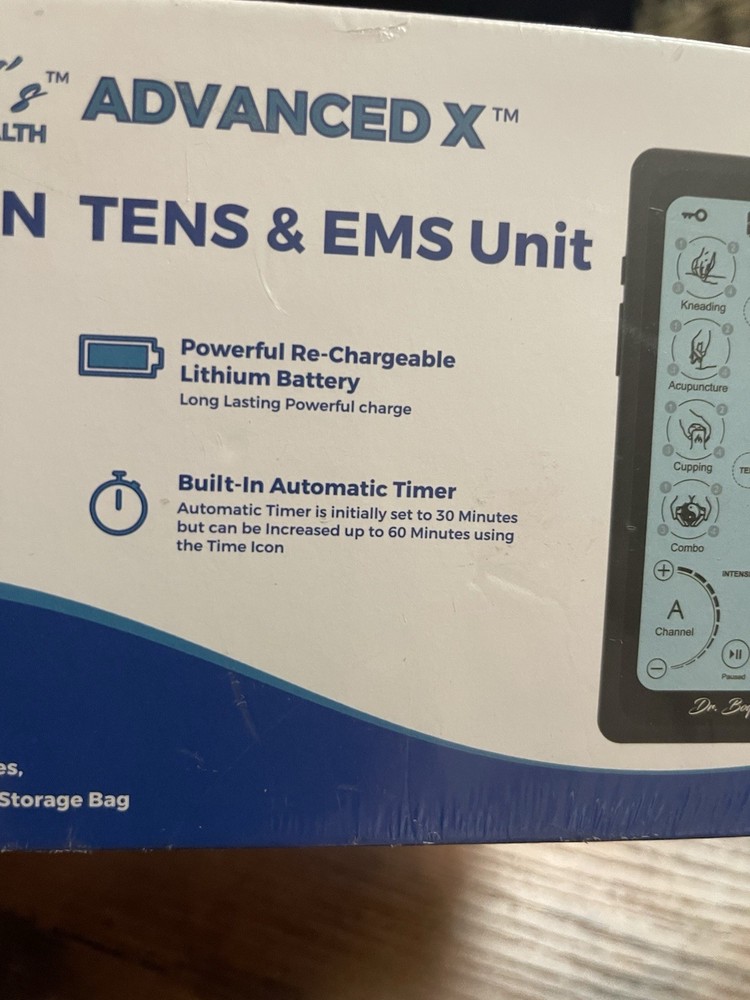 DR. BOYD’s ADVANCED X TOUCHSCREEN TENS & EMS UNIT MODEL SM9079F