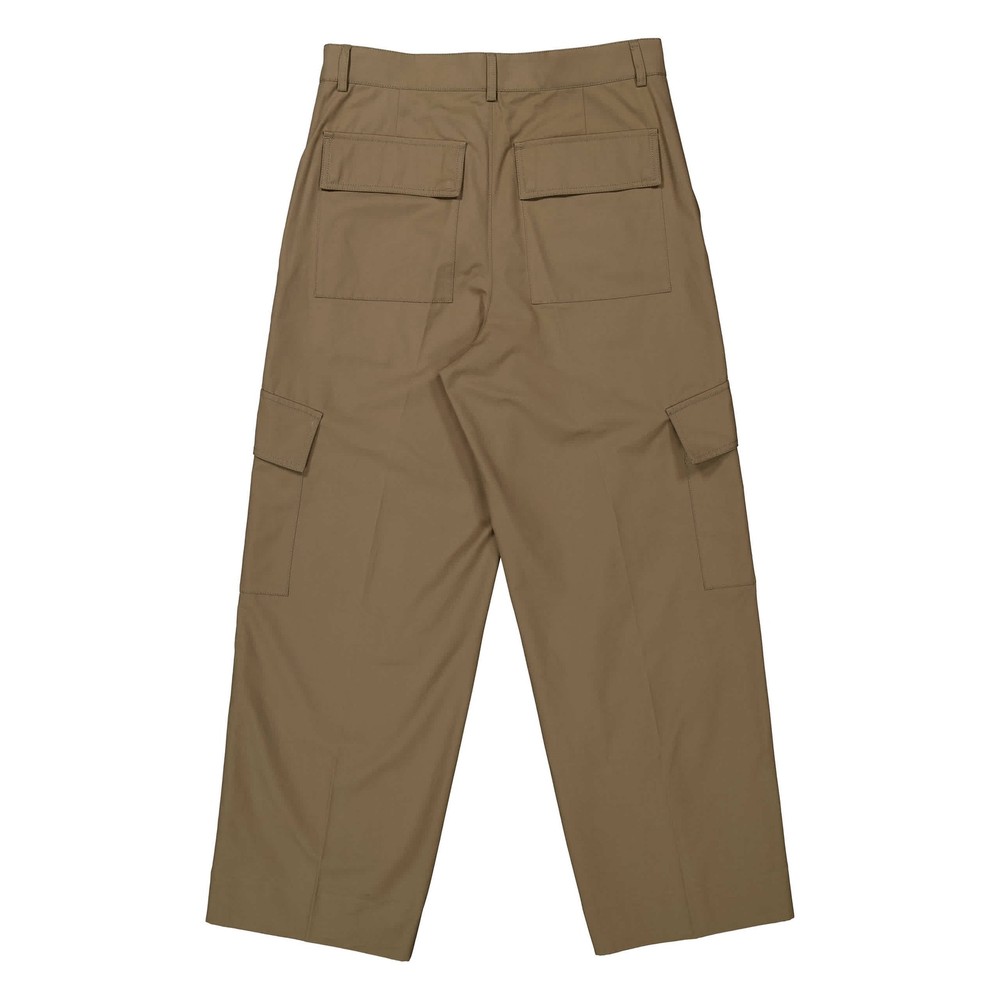 Ferragamo Cotton Canvas Cargo Pants