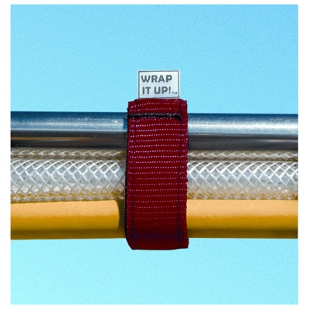 Kwik Tek WR-123BK Wrap It Up 3 Per Pack Black 12" Long Hook And Loop Wraps