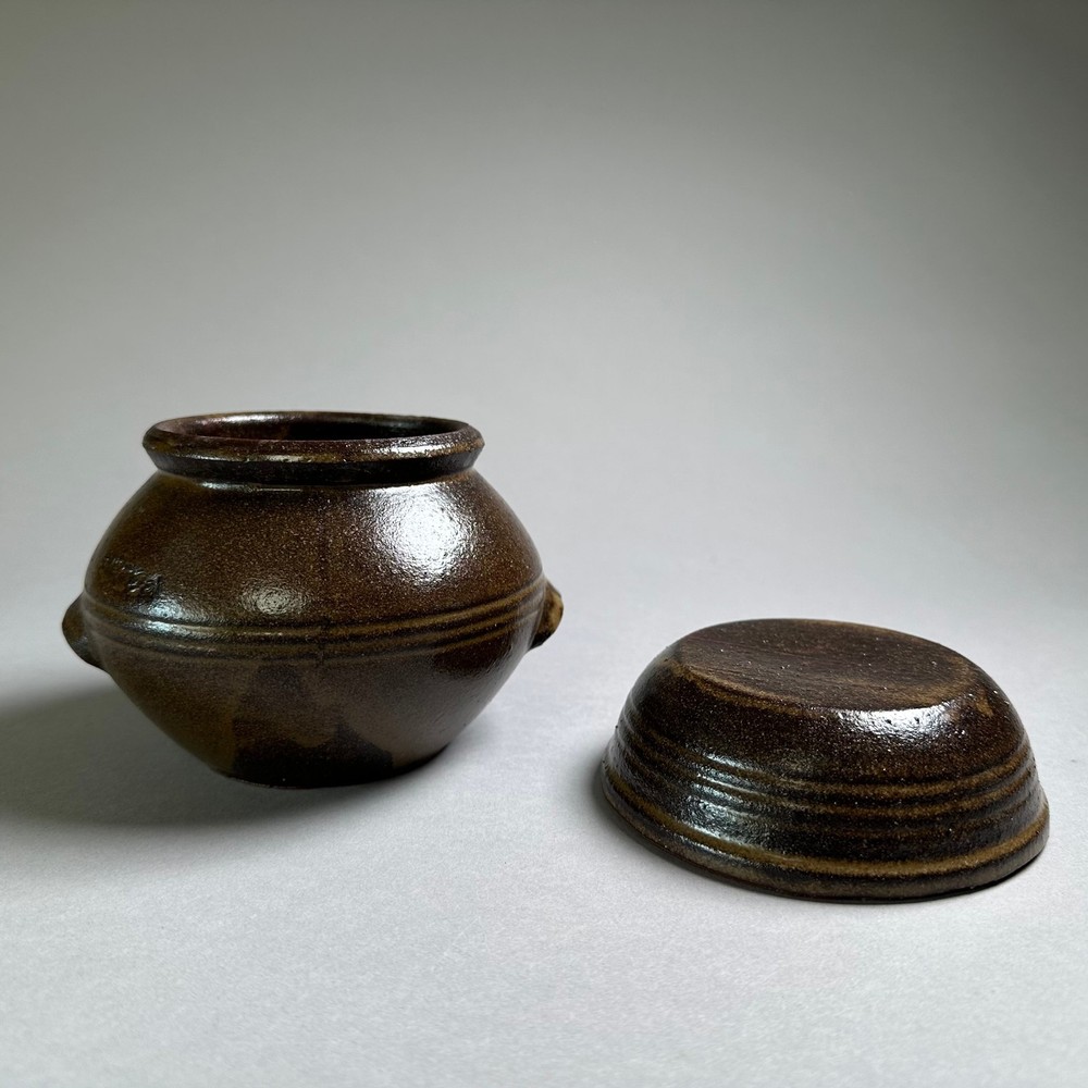 Korean Earthenware Onggi Handmade Ceramic Fermentation Storage Vessel Kimchi M