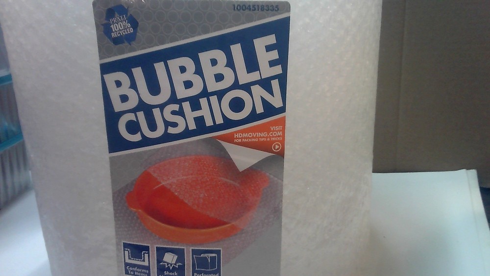BUBBLE CUSHION SMALL BUBBLE 12" X 100 100% RECYCLABLE