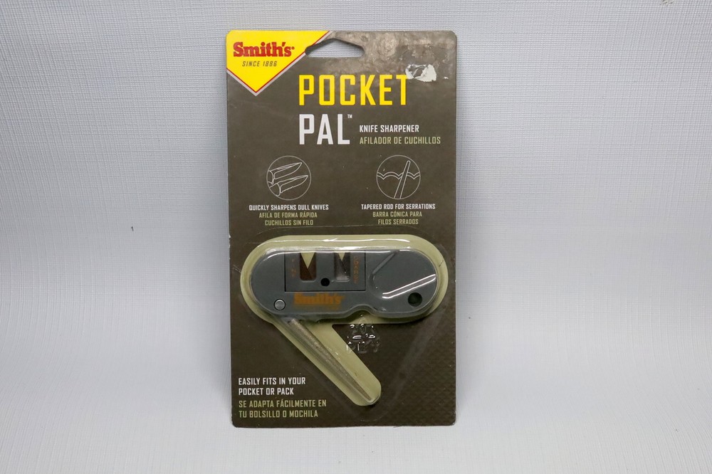 Smith’s PP1 Pocket Pal Knife Sharpener Quick and Also Sharpens Serrated