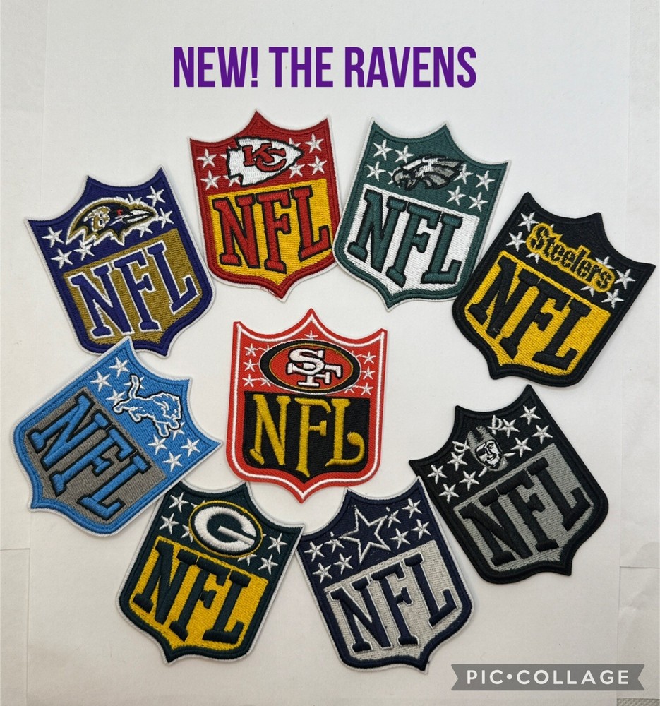 Baltimore Ravens NFL Patch 2” X3” Iron On NEW!
