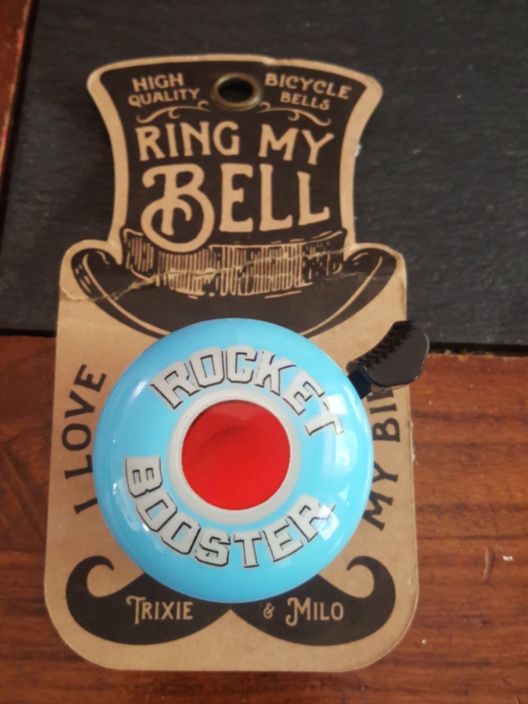 Trixie & Milo Bicycle Bell ROCKET BOOSTER New