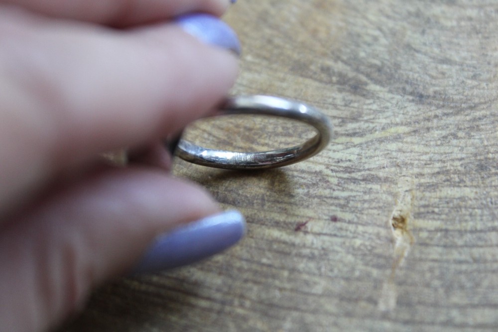 RIM Studio Sterling Silver HEART Ring sz 8