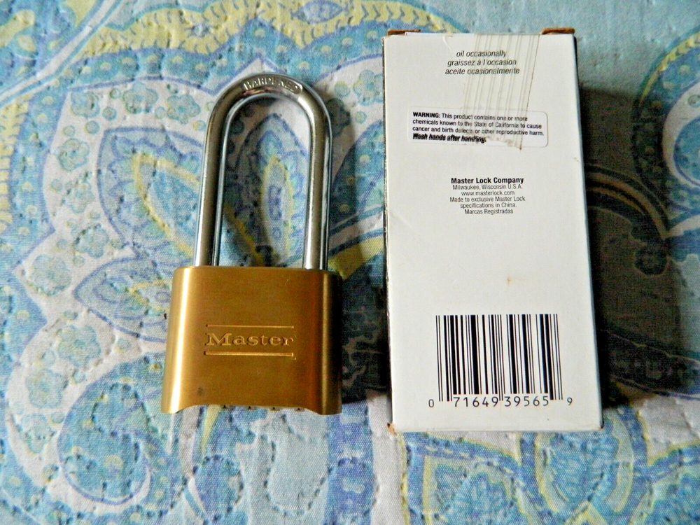 Master Lock 175LH Resettable Combination Padlock