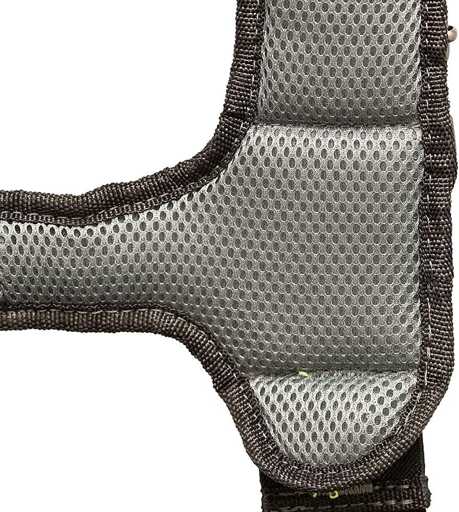 Dead On Tools - 1680 Denier Poly Framer’s Tool Belt with Suspenders Black