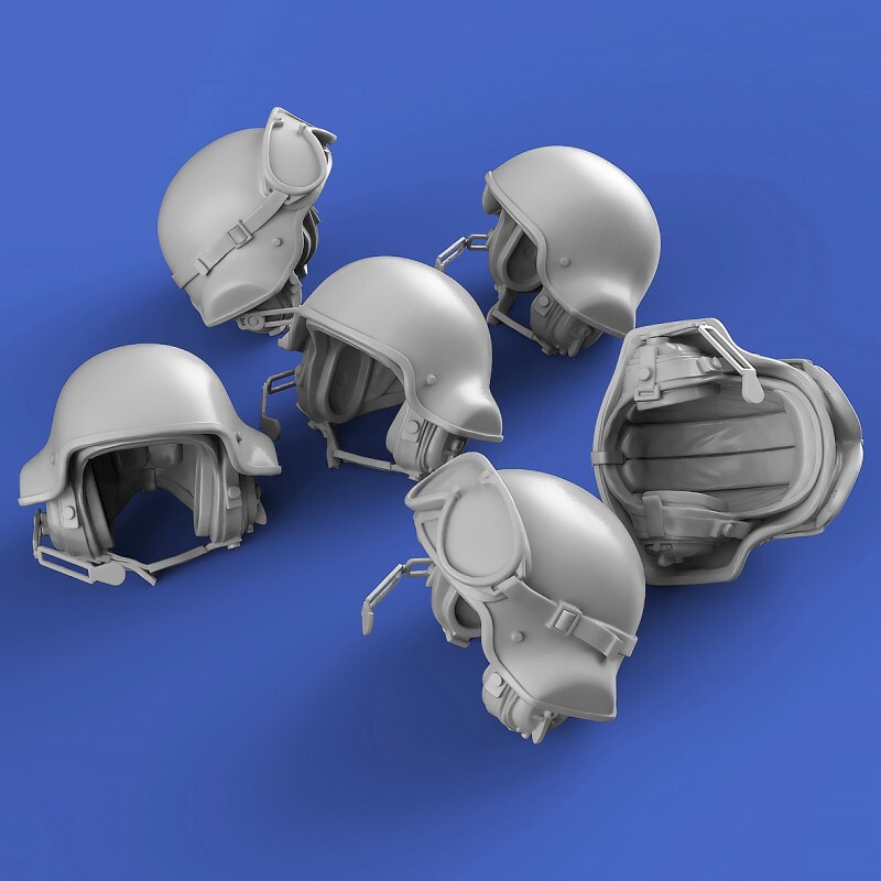 Royal Models 1/35 IDF Type 602 CVC Helmets set