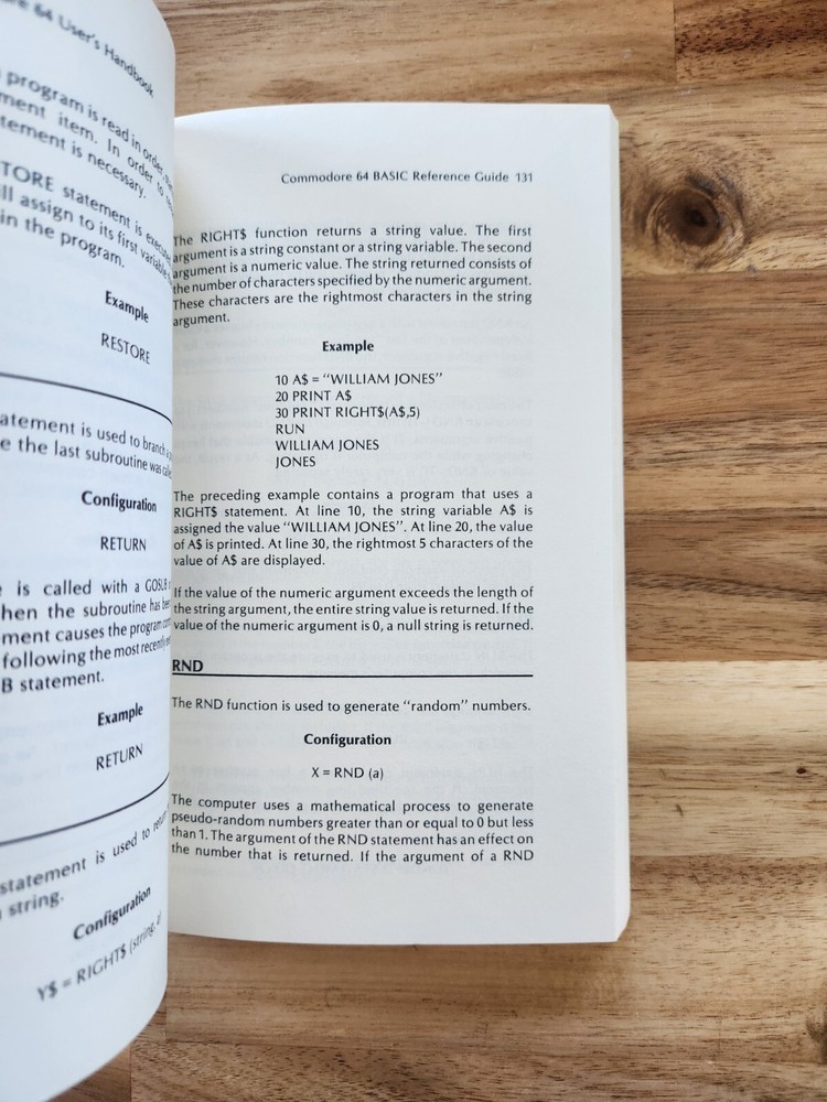 Commodore 64 User's Handbook Vintage Manuals