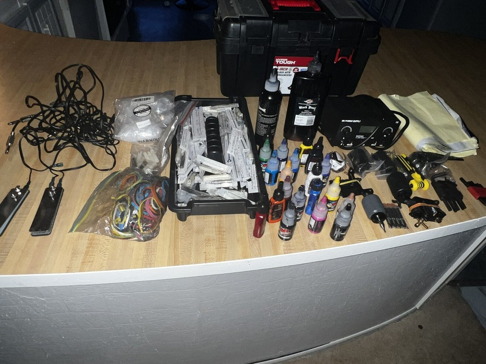complete tattoo machine kit