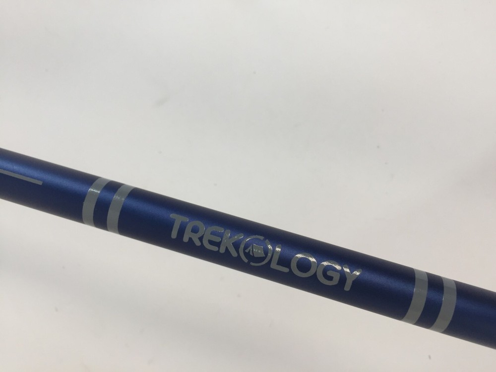 Trekology Folding Single Trekking Hiking Pole Blue