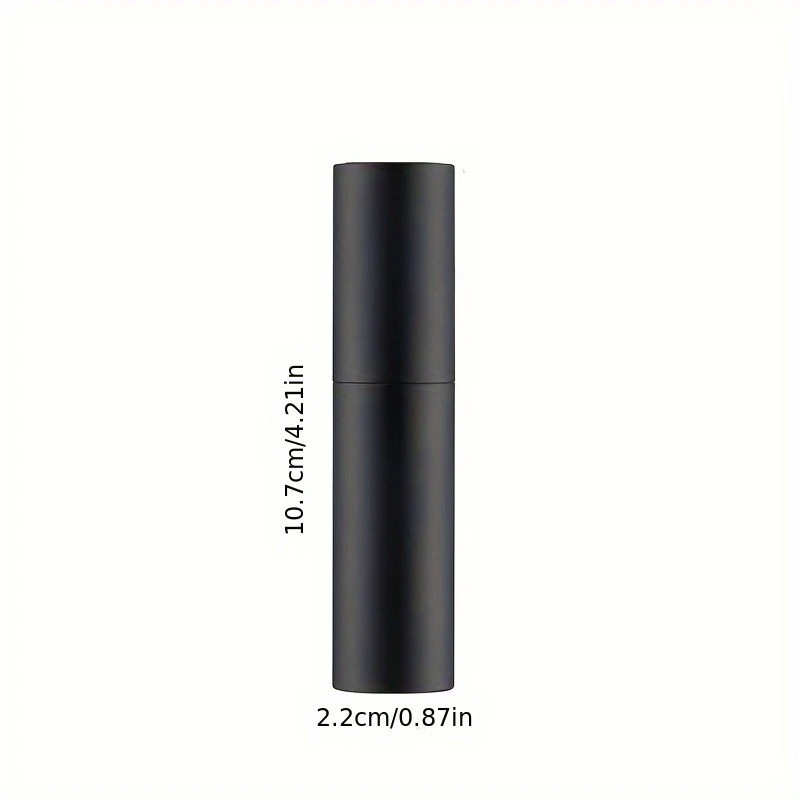 10mL Travel Perfume Sprayer – Refillable Mini Cologne Spray Bottle (Black)