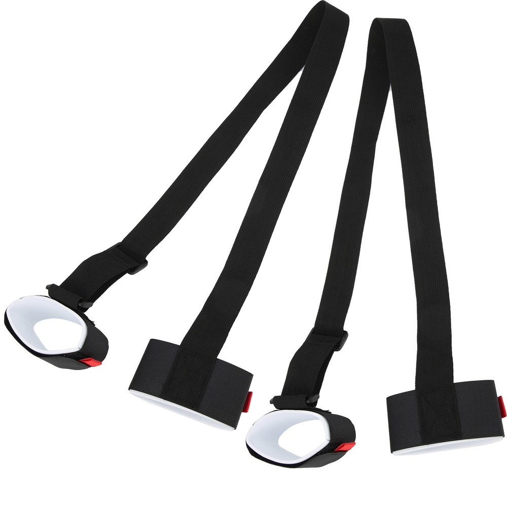 2Pcs Snowboard Shoulder Strap Double Skis Adjustable Belt AFCZ