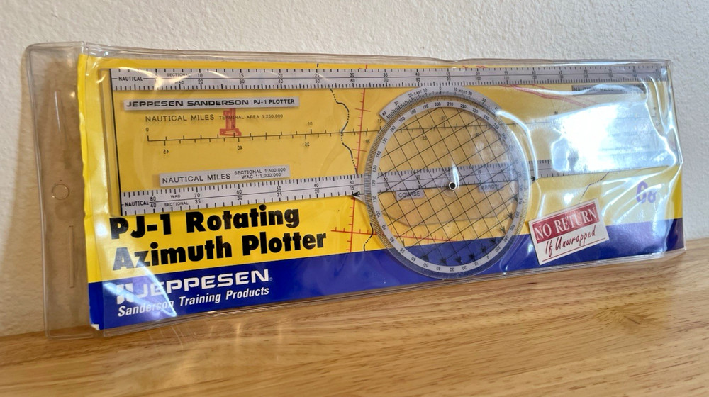 Jeppesen PJ-1 Rotating Azimuth Plotter JE526501