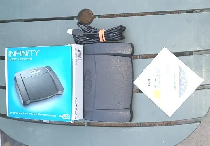 (NEW) Infinity IN-USB-2 Transcription USB Computer Digital Foot Control