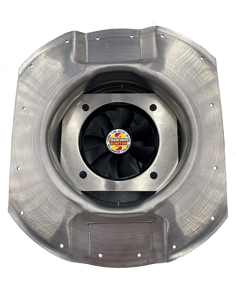 Solar Mega RoofBlaster for Conex Containers 5W solar panel Galvanized