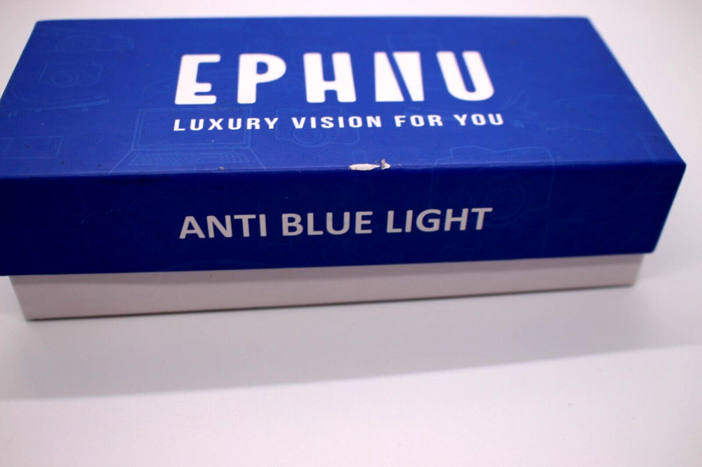 2-PACK EPHIU BLUE LIGHT BLOCKING GLASSES BLACK+MARBLE