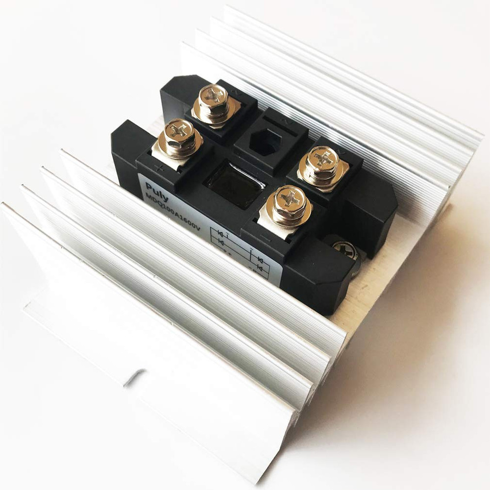 Bridge Rectifier MDQ-100A 100A 1600V Full Wave Diode Module One Phase with Radia