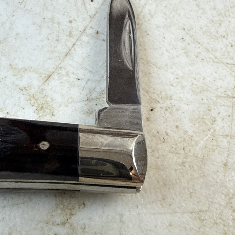 Case Xx 6269 3 DOT SMALL CONGRESS 2 BLADE KNIFE BONE NEVER SHARPENED