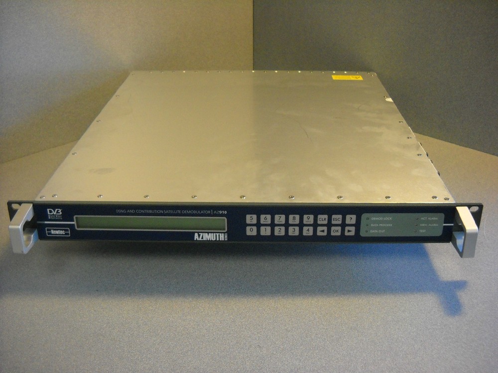 IRD NEWTEC AZIMUTH DEMODULATOR AZ910 DVB-S DVB-S2