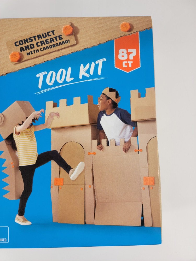 Elmer's Build It Tools Kit Construct & Create w/ your Cardboard 87ct Tool Kit