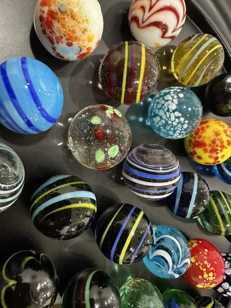 Marbles On Game Board
