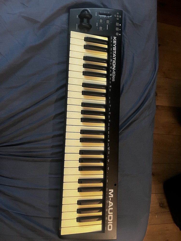 M-Audio Keystation 49-ES USB Midi Controller Keyboard Black