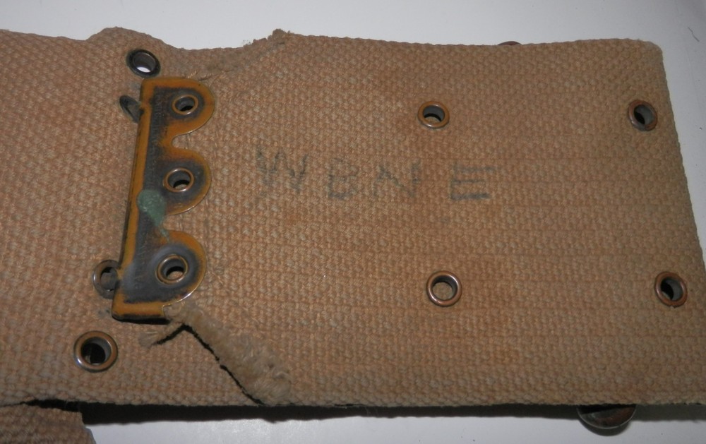 WWI US Army Eagle 9 Pocket Snap Cartridge Belt