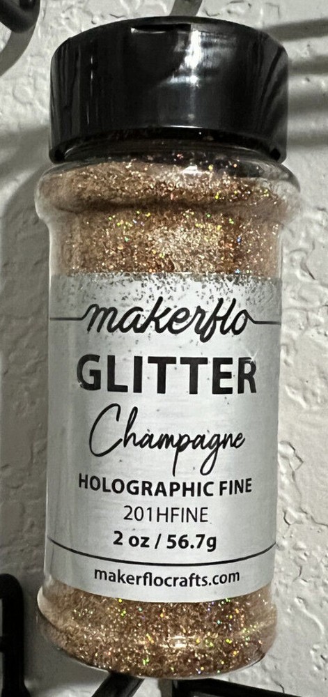 Craft Glitters 2oz Shaker Bottle High Quality Polyester & Solvent Resistant