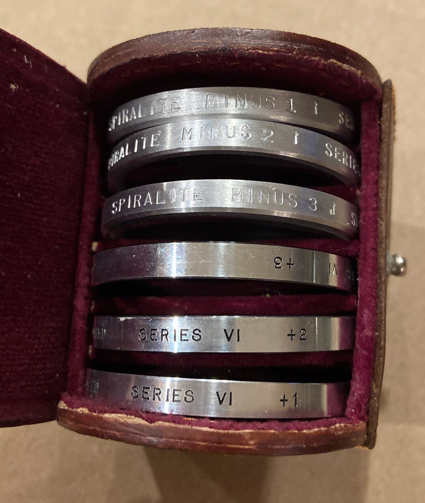 Spiratone Series VI Camera Filters in Case