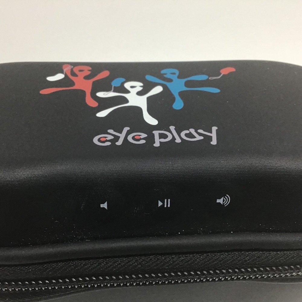 Eyeplay Splash Proof Sunglass Case with Built in Speaker black