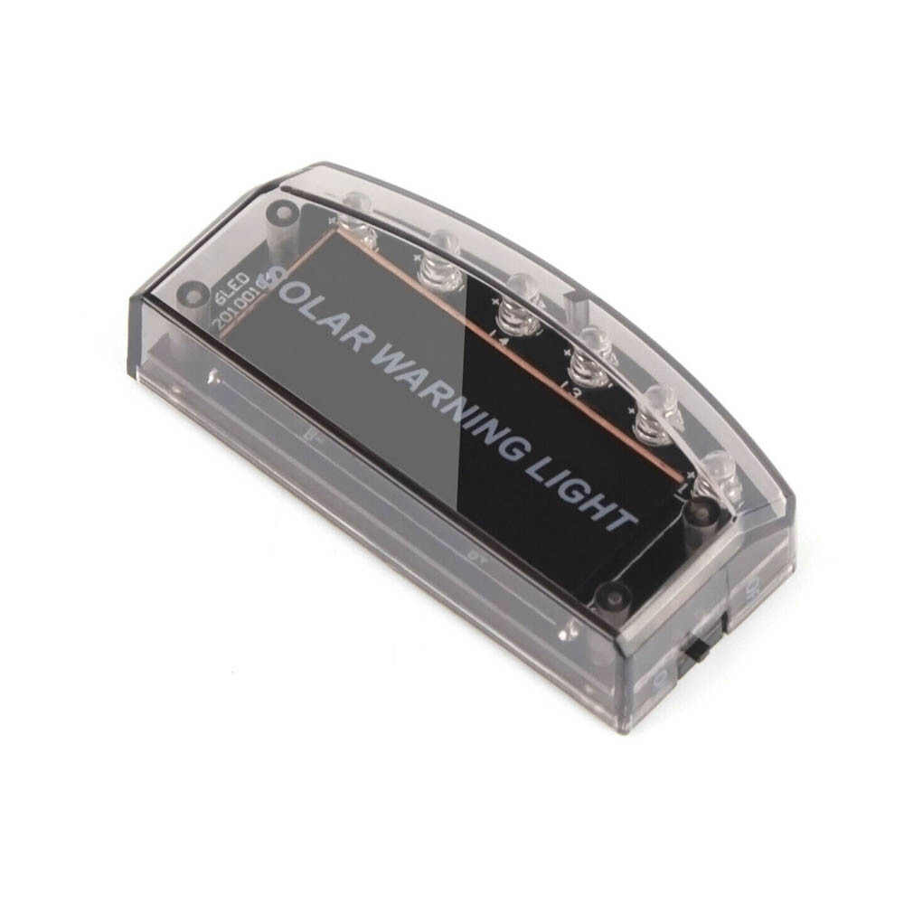 Car Solar Power LED Dummy Fake Alarm Warning Security Anti-Theft Flashing Light