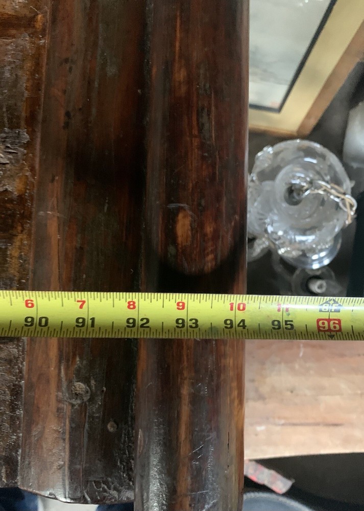 Large Antique Chinese Buffet Table