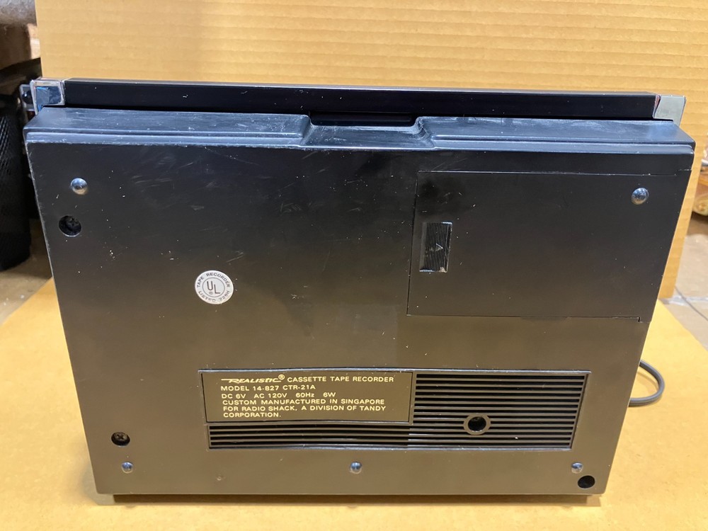 Realistic Cassette Recorder Player model# CTR-21A