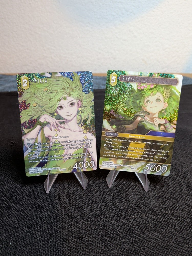 ✨ Rydia Holo Card Bundle – Final Fantasy TCG ✨