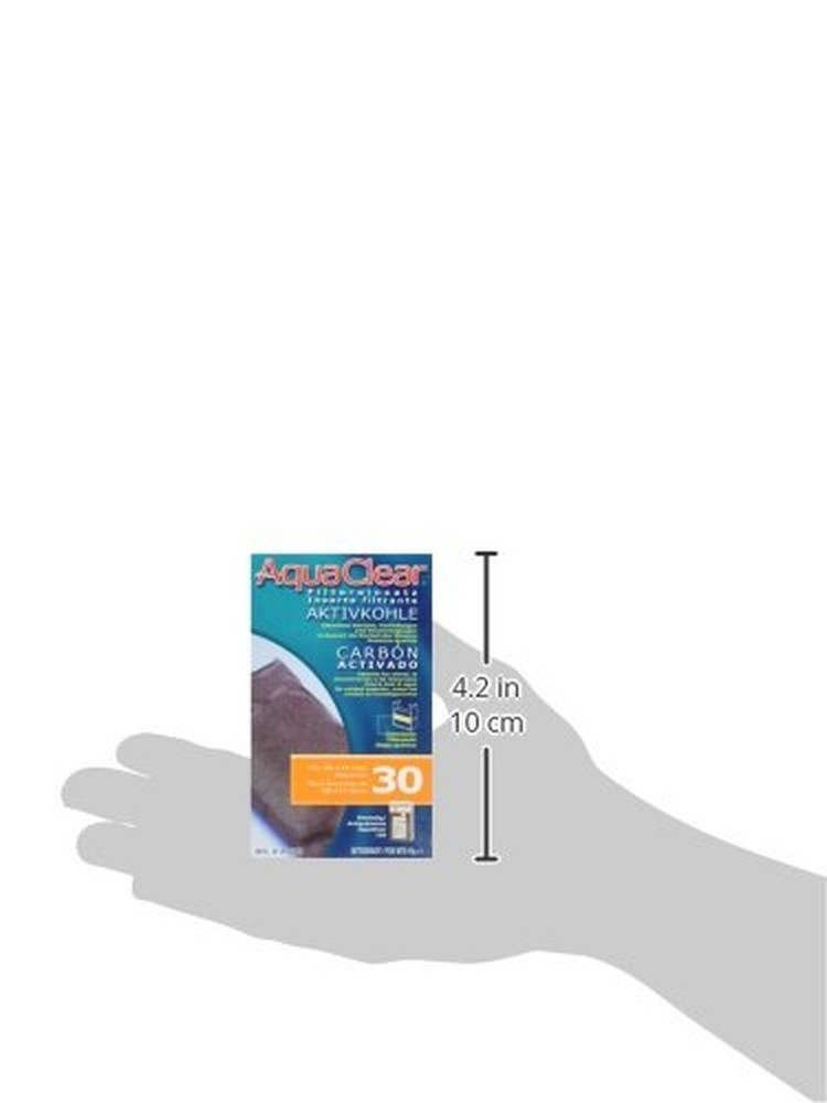 AquaClear 30 Activated Carbon Insert, Aquarium Filter Replacement Media, A602